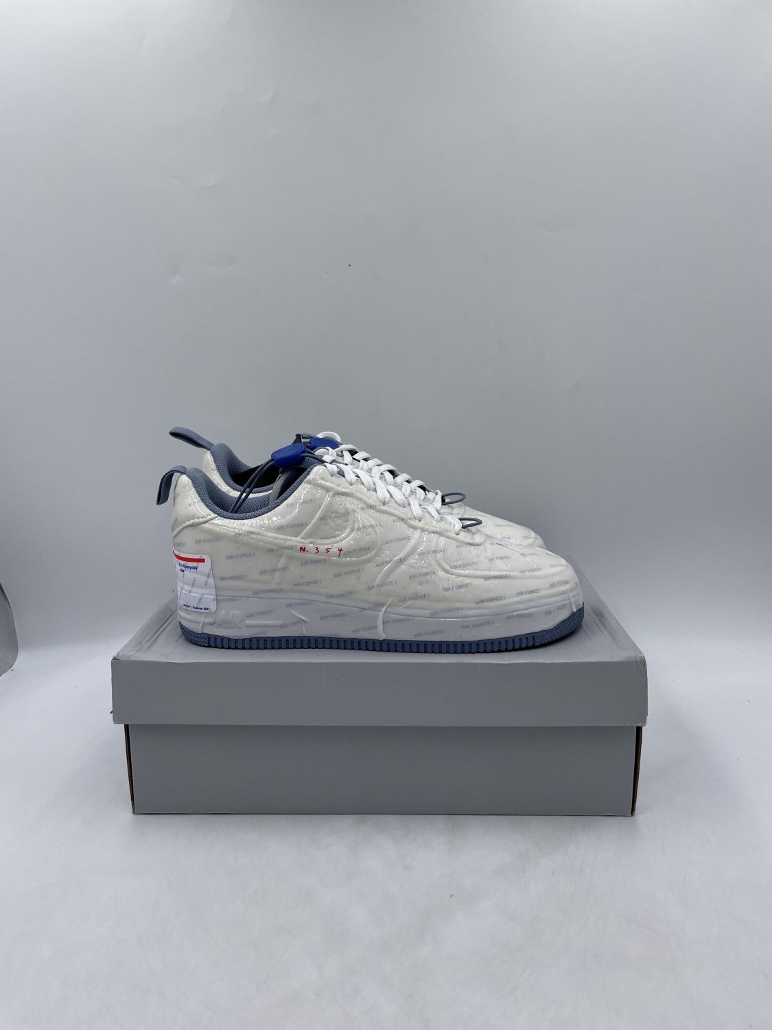 Nike Air Force Experimental Usps Postal Ghost Aftermarket