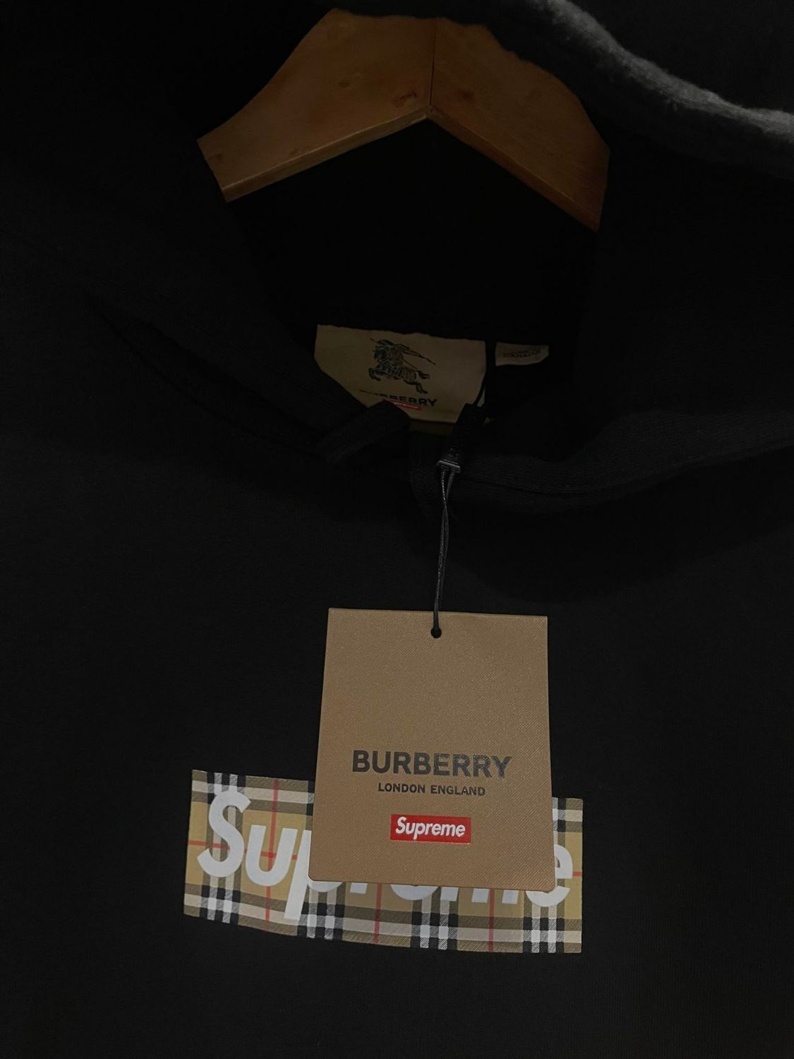 Supreme X Burberry 2022 Plaid Box Logo | AfterMarket