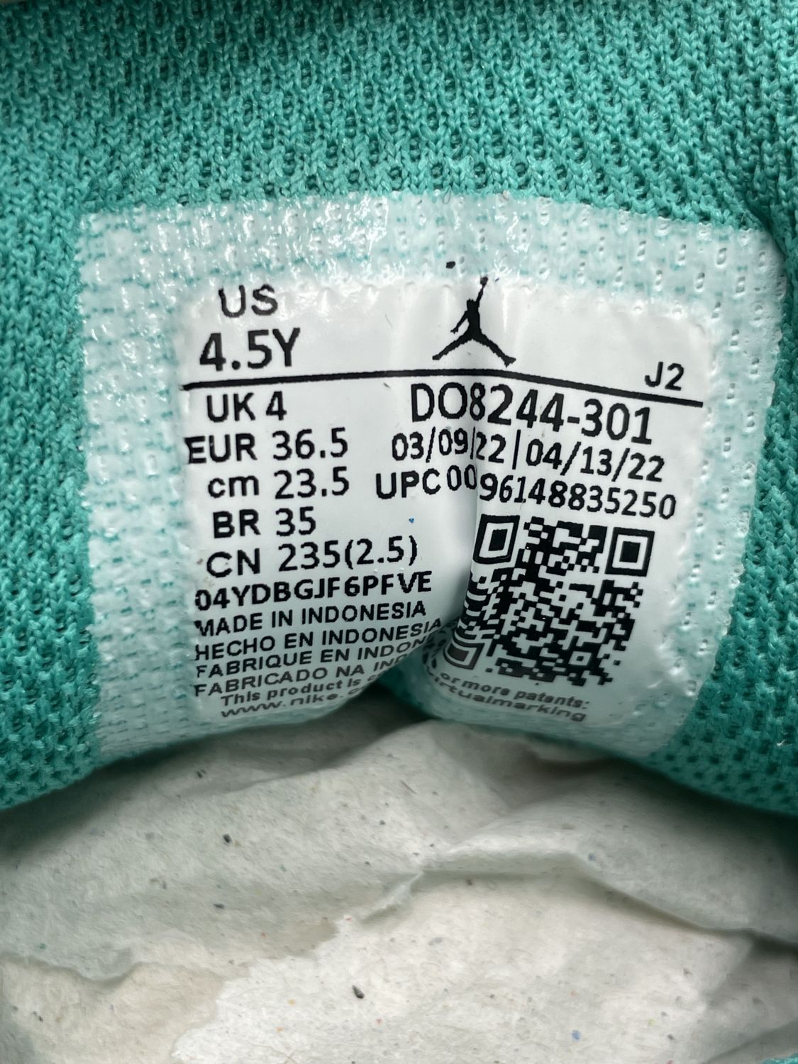 Jordan 1 turbo store green size 7