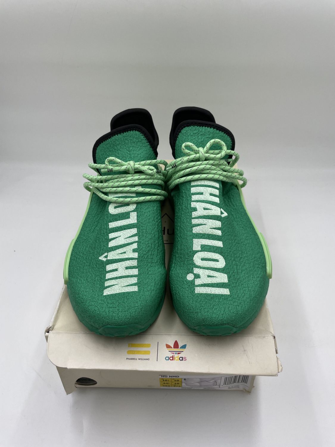 PHARRELL WILLIAMS ADIDAS ORIGINALS NMD HU NHAN LOAI (GY0089) US 10.5