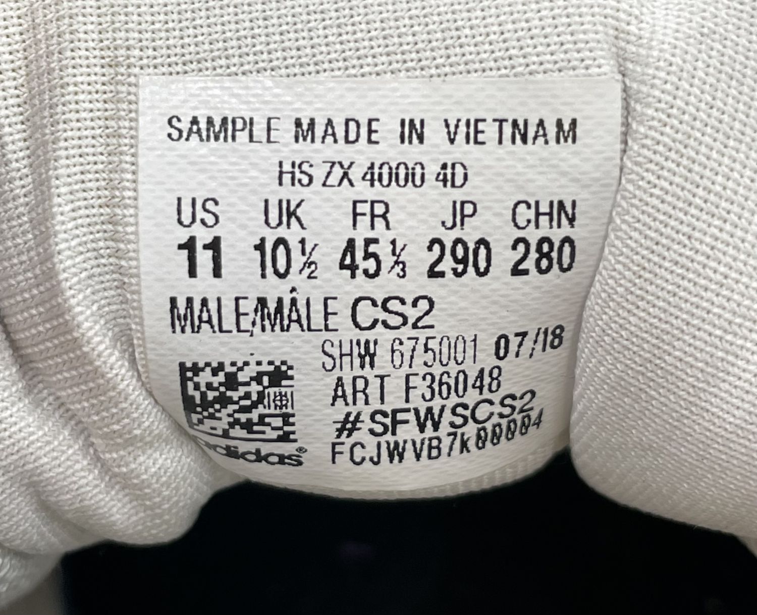 Adidas ZX4000 4D Hender Scheme White AfterMarket