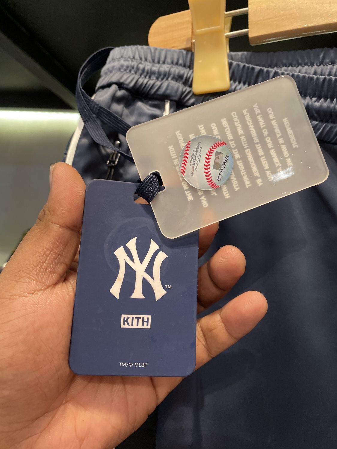 Kith For Major League Baseball New York Yankees Active Short 