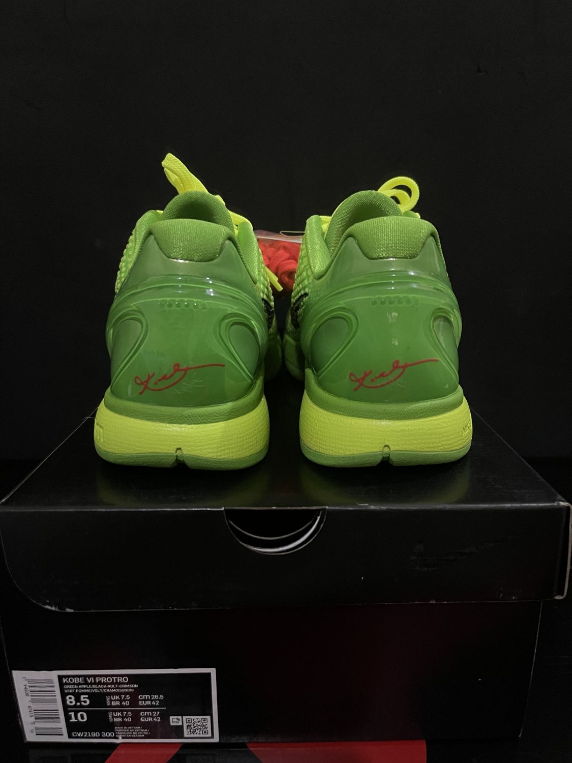 Nike Kobe 6 Protro Grinch (2020) | AfterMarket