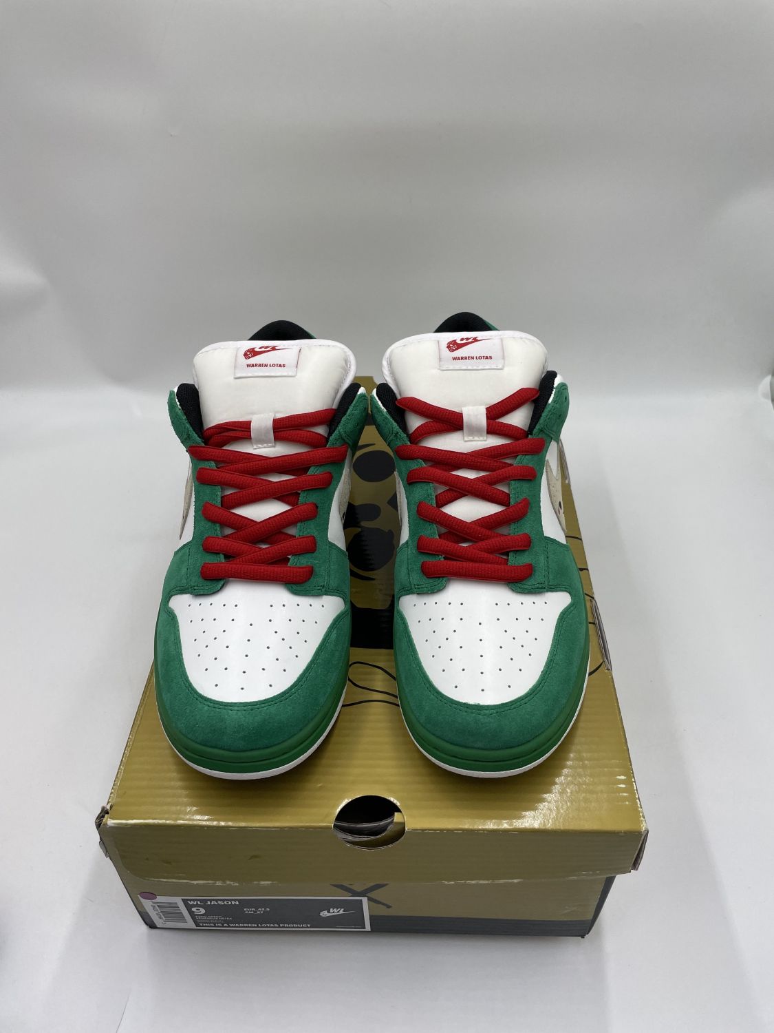 Warren Lotas Jason Toxic Green SB Dunk AfterMarket