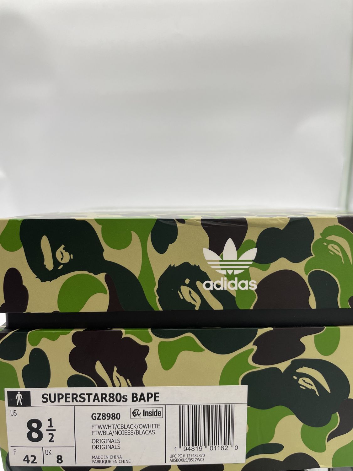 Adidas china 2025 box militar