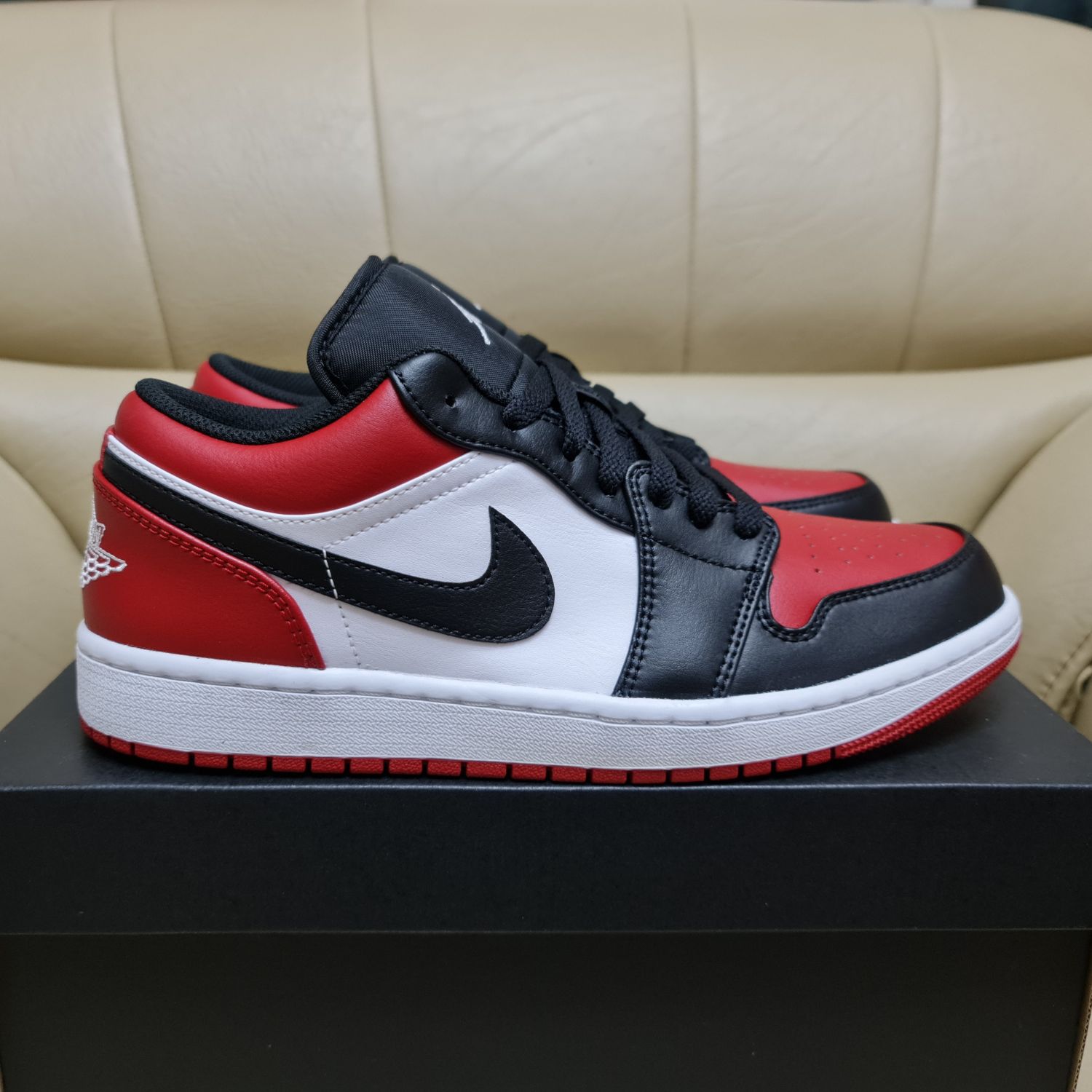 Jordan 1 Low Bred Toe | AfterMarket