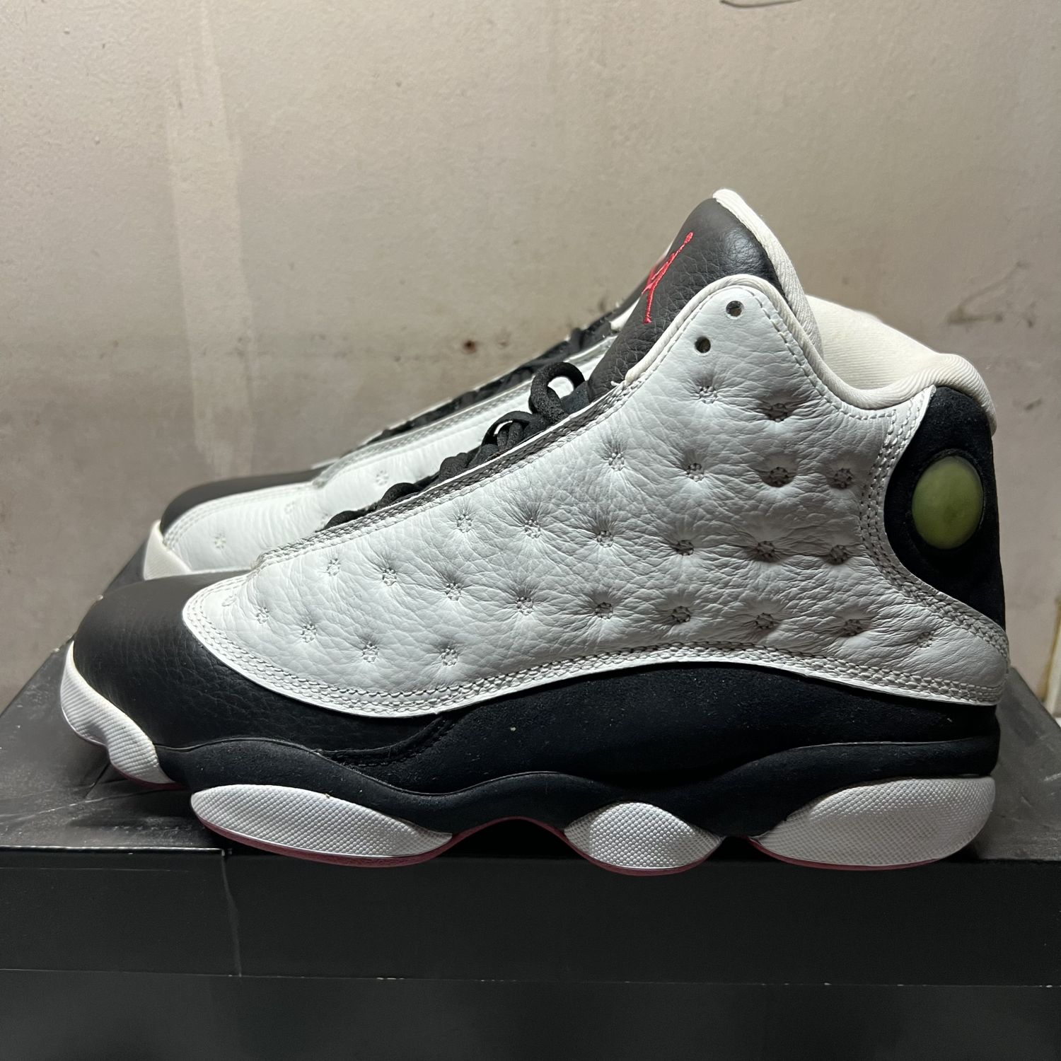 Nike Air Jordan 13 Retro OG He Got Game/Black/White 309259-104 Men's Size  12
