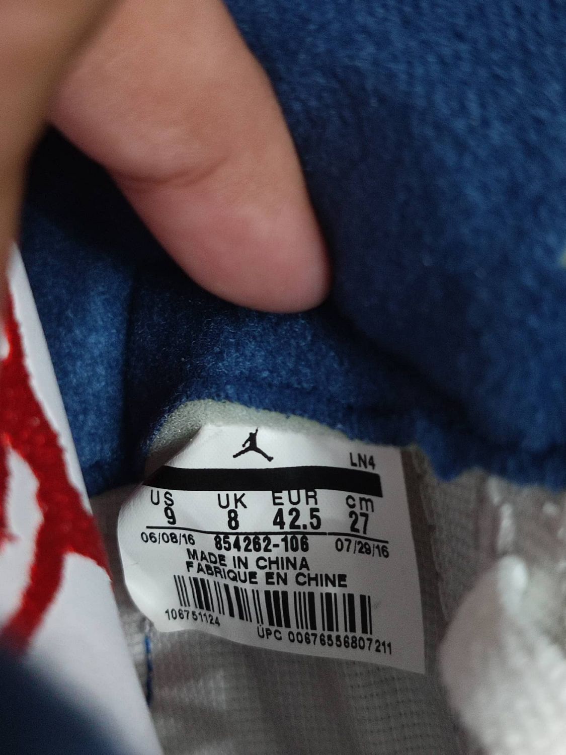 Air jordan 3 on sale true blue 29