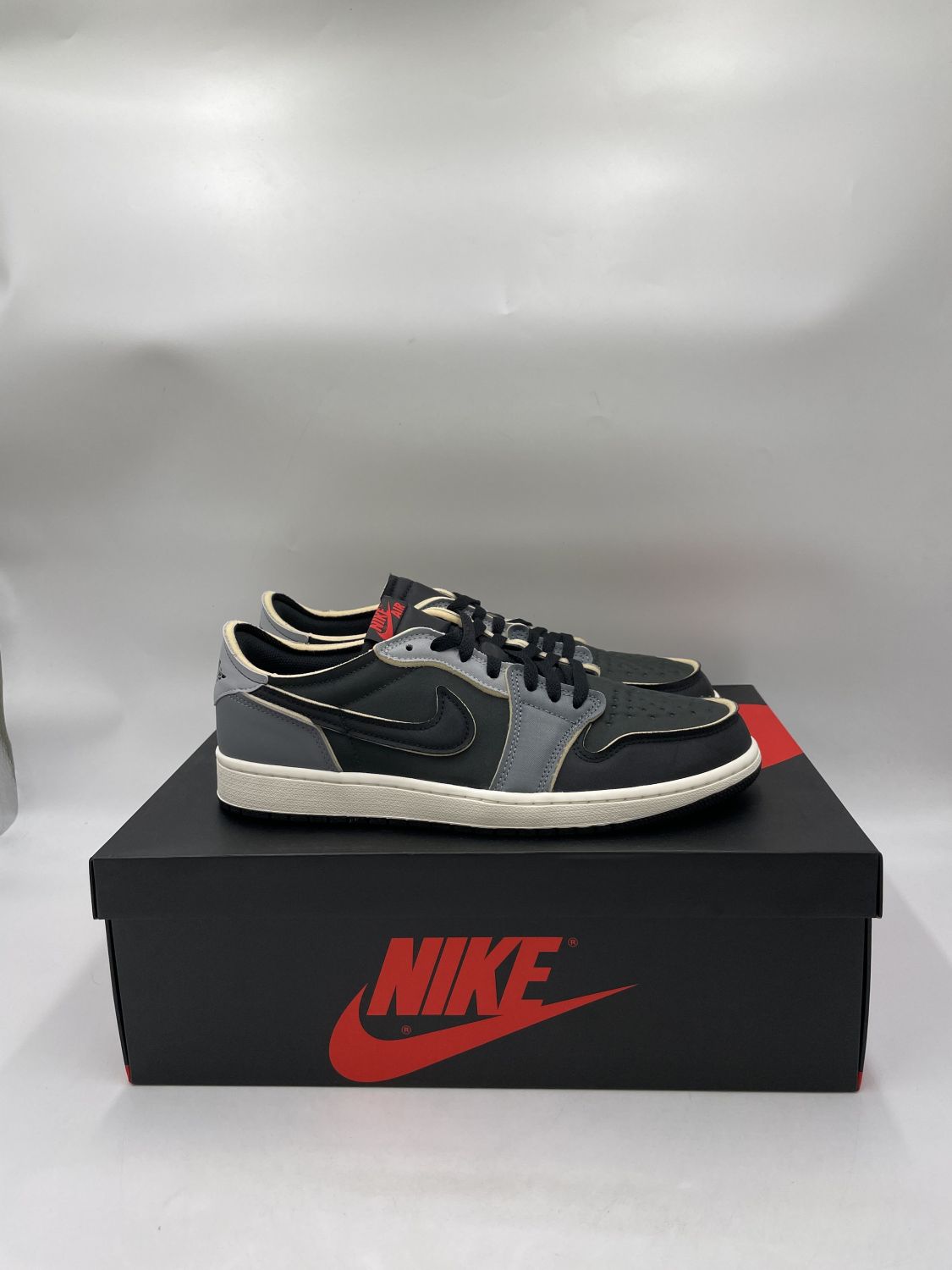 Jordan 1 Low Og Ex Black Smoke Grey Aftermarket 7283