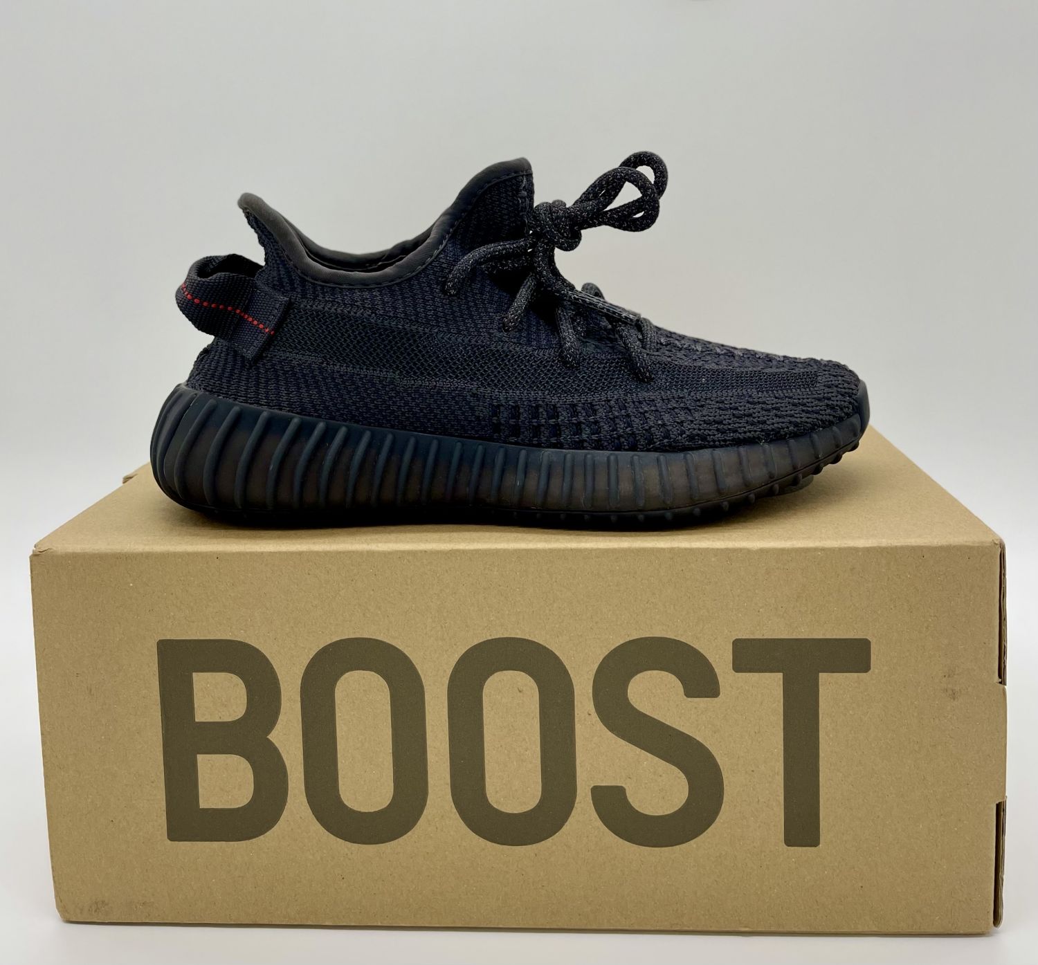 yeezy black size 9