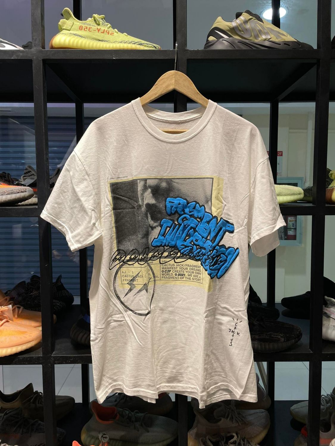 Travis Scott Cactus Jack For Fragment Manifest T-Shirt