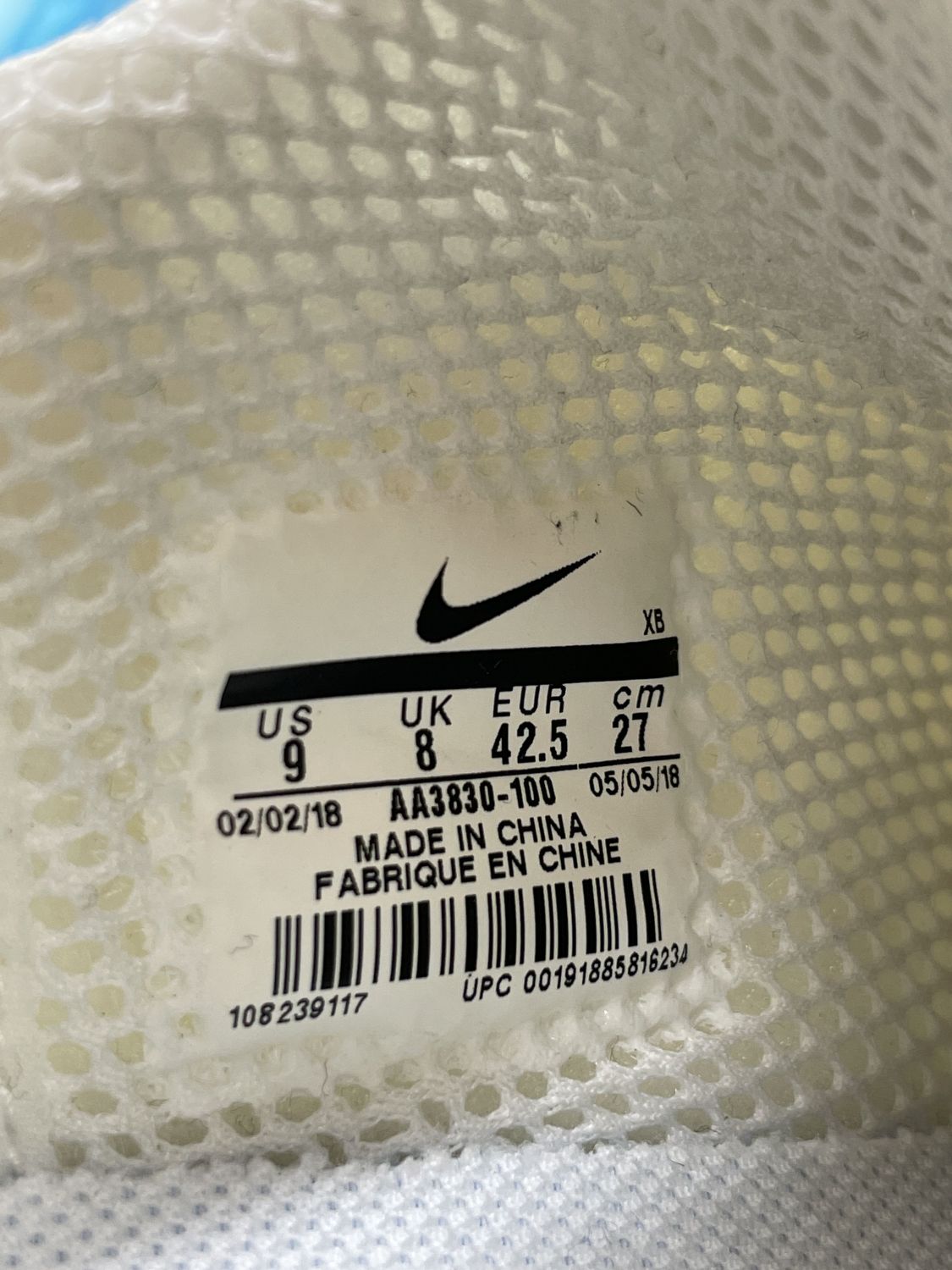 Nike Air Presto OffWhite White (2018) AfterMarket