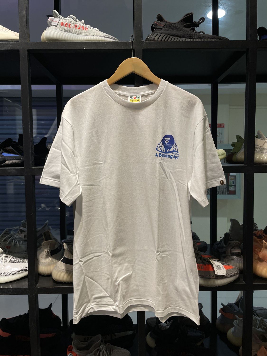 Bape Apes Togerther Strong White Tee | AfterMarket