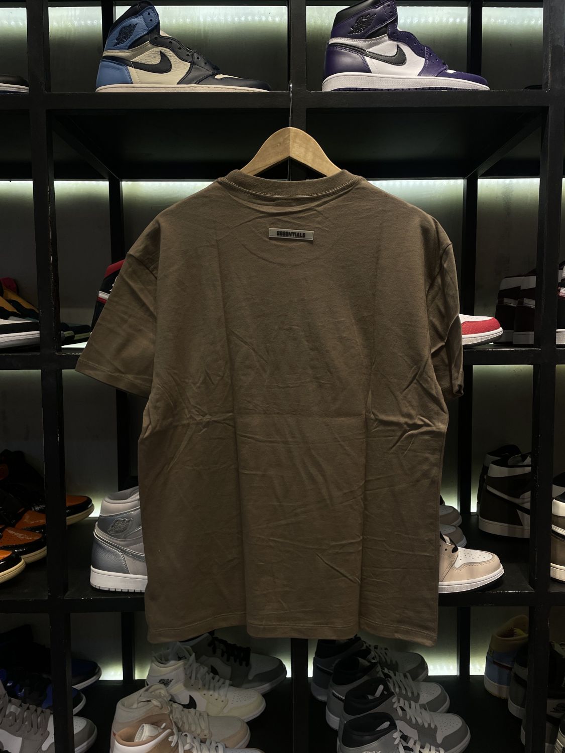 Fear Of God Essentials Ss20 Taupe Tee | AfterMarket