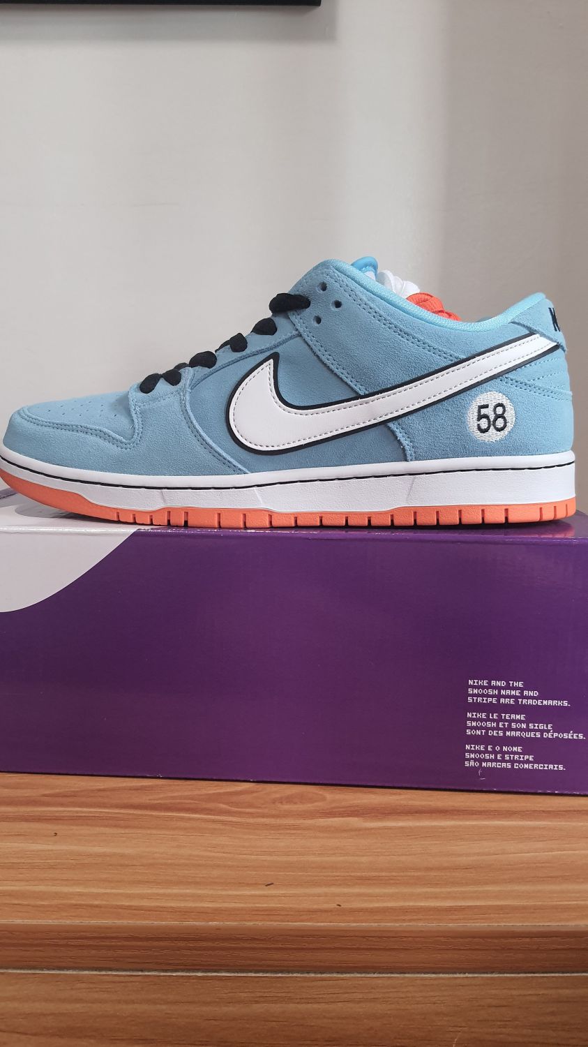 Nike Dunk Low Pro SB Gulf BQ6817-401 Laced, 53% OFF