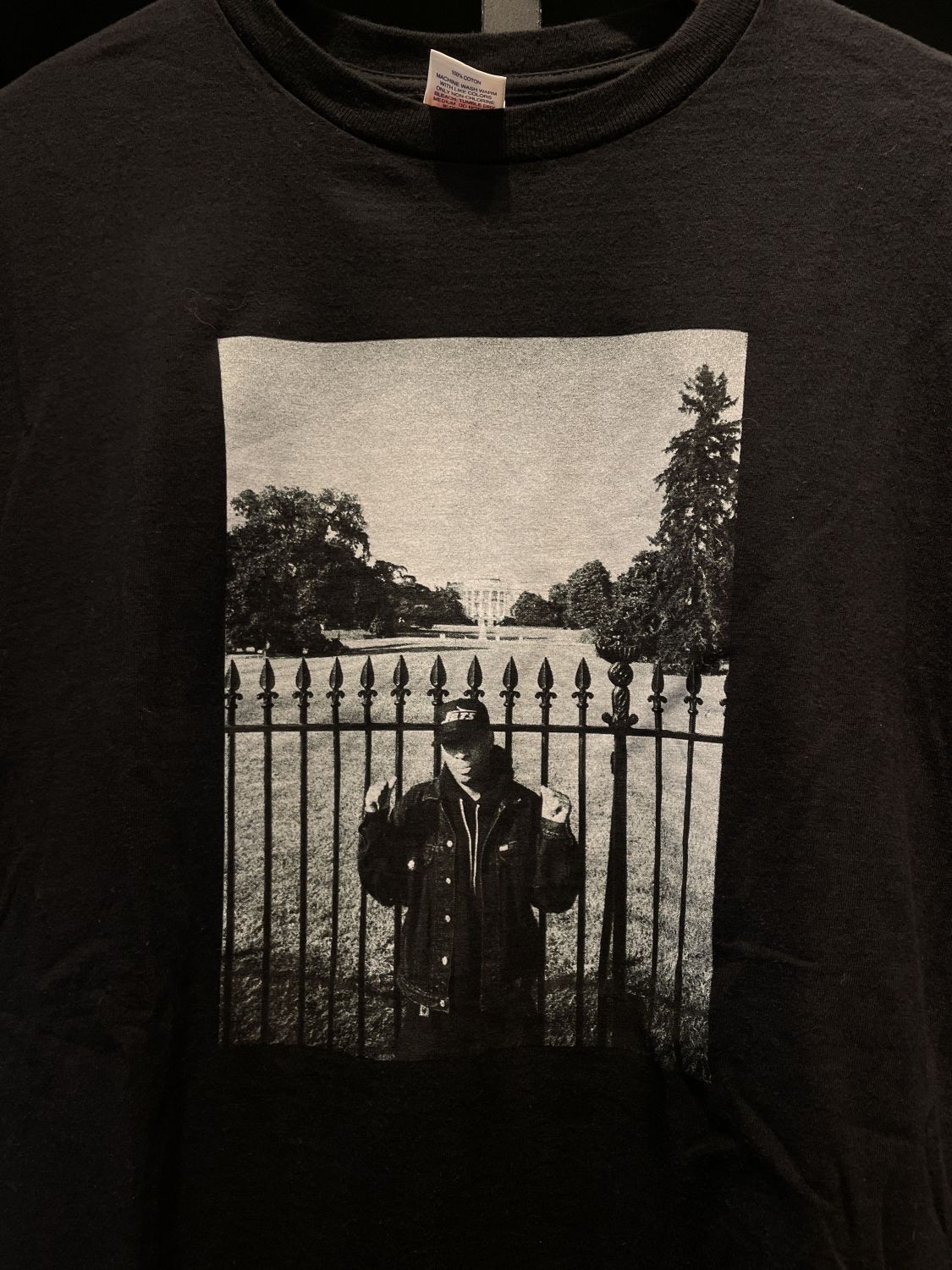 Supreme X Public Enemy X Undercover Black In The White House Tee