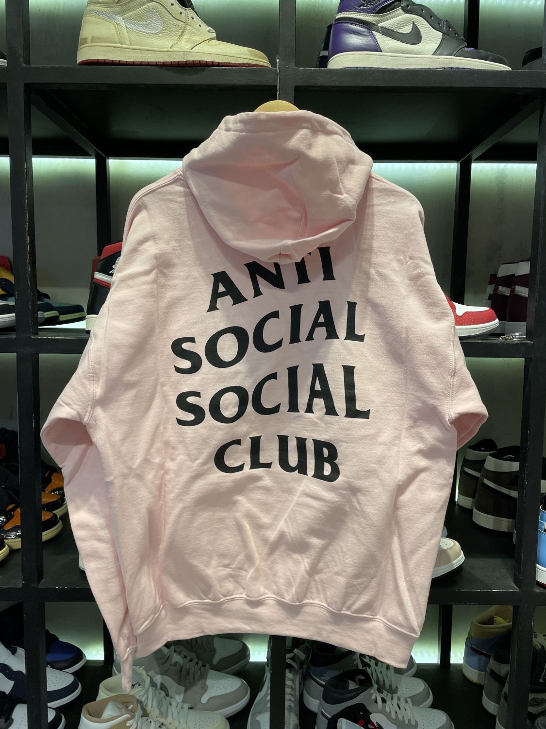 Anti Social Social Club Gran Turismo Pink Hoodie | Aftermarket