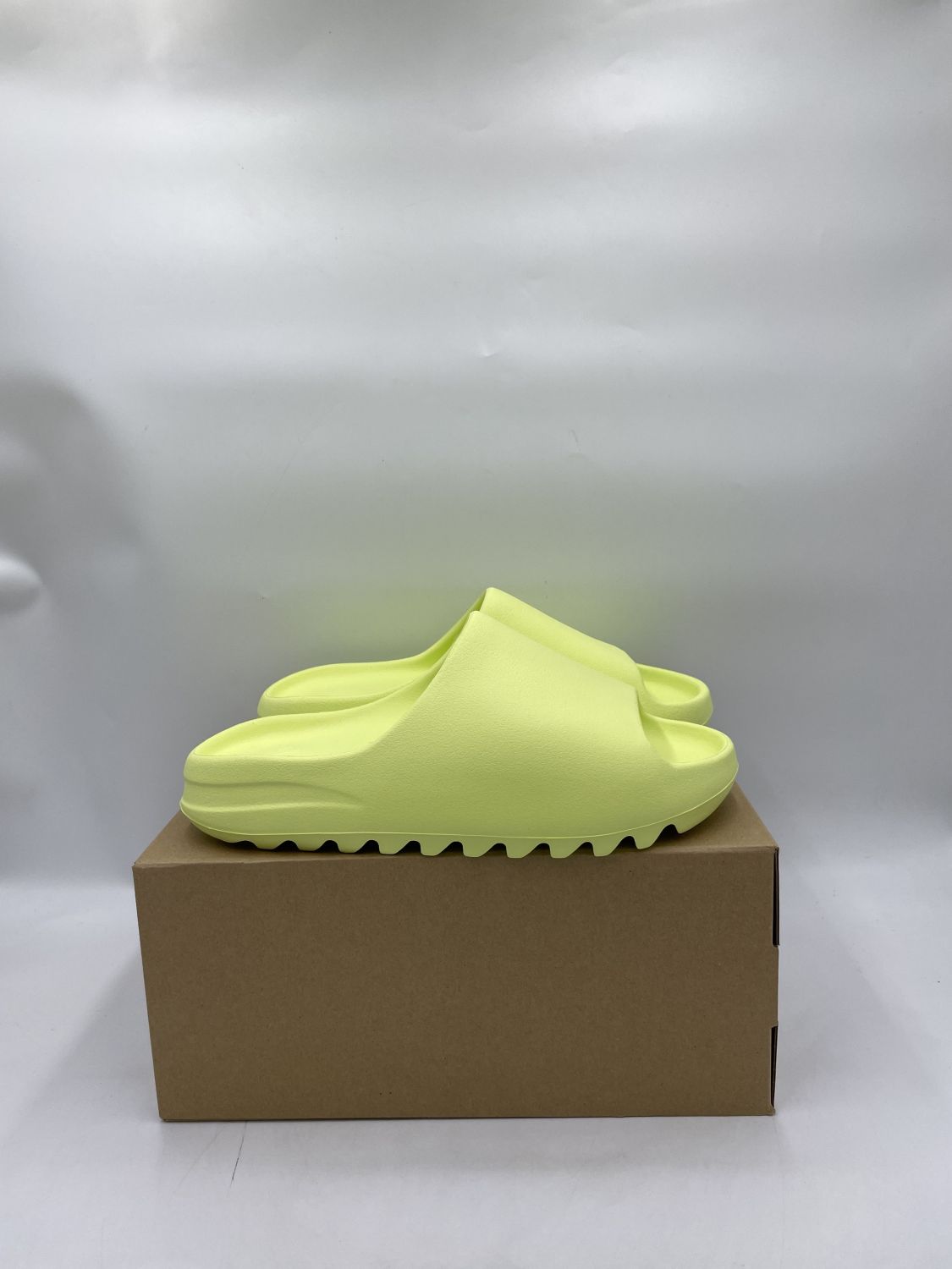 Adidas Yeezy Slide Glow Green 2022 Restock Aftermarket 4213