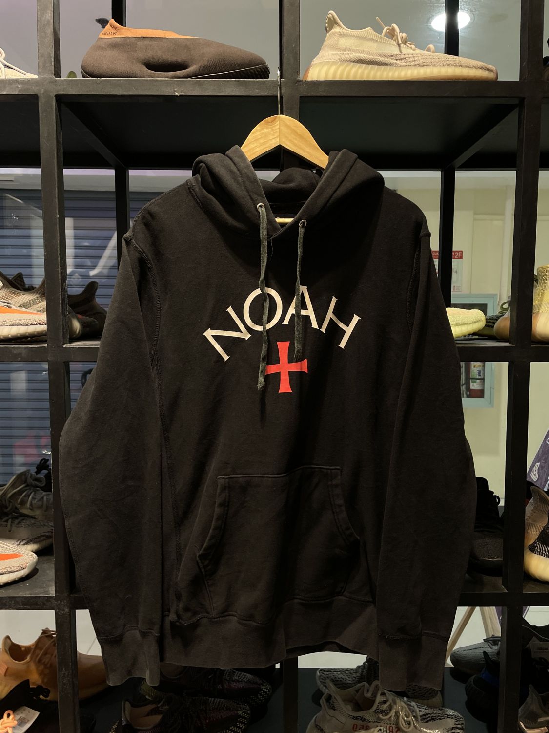 Noah Black Logo Hoodie | AfterMarket