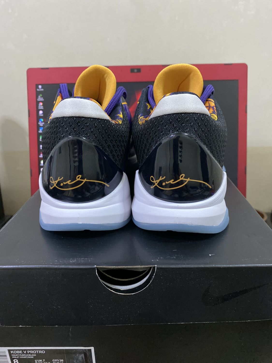 Nike Kobe 5 Protro Lakers AfterMarket