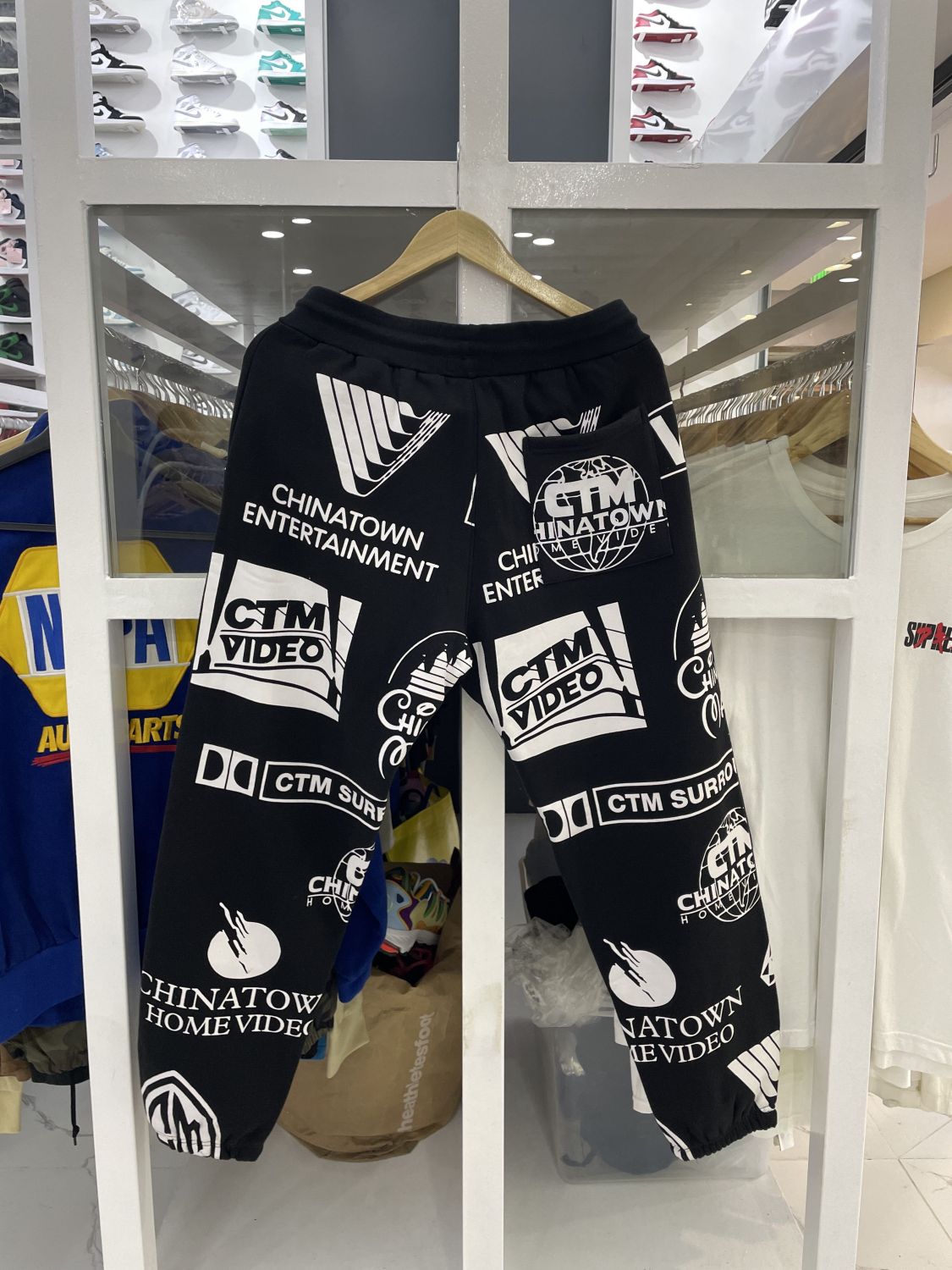 Chinatown Market Black Sweatpants AfterMarket