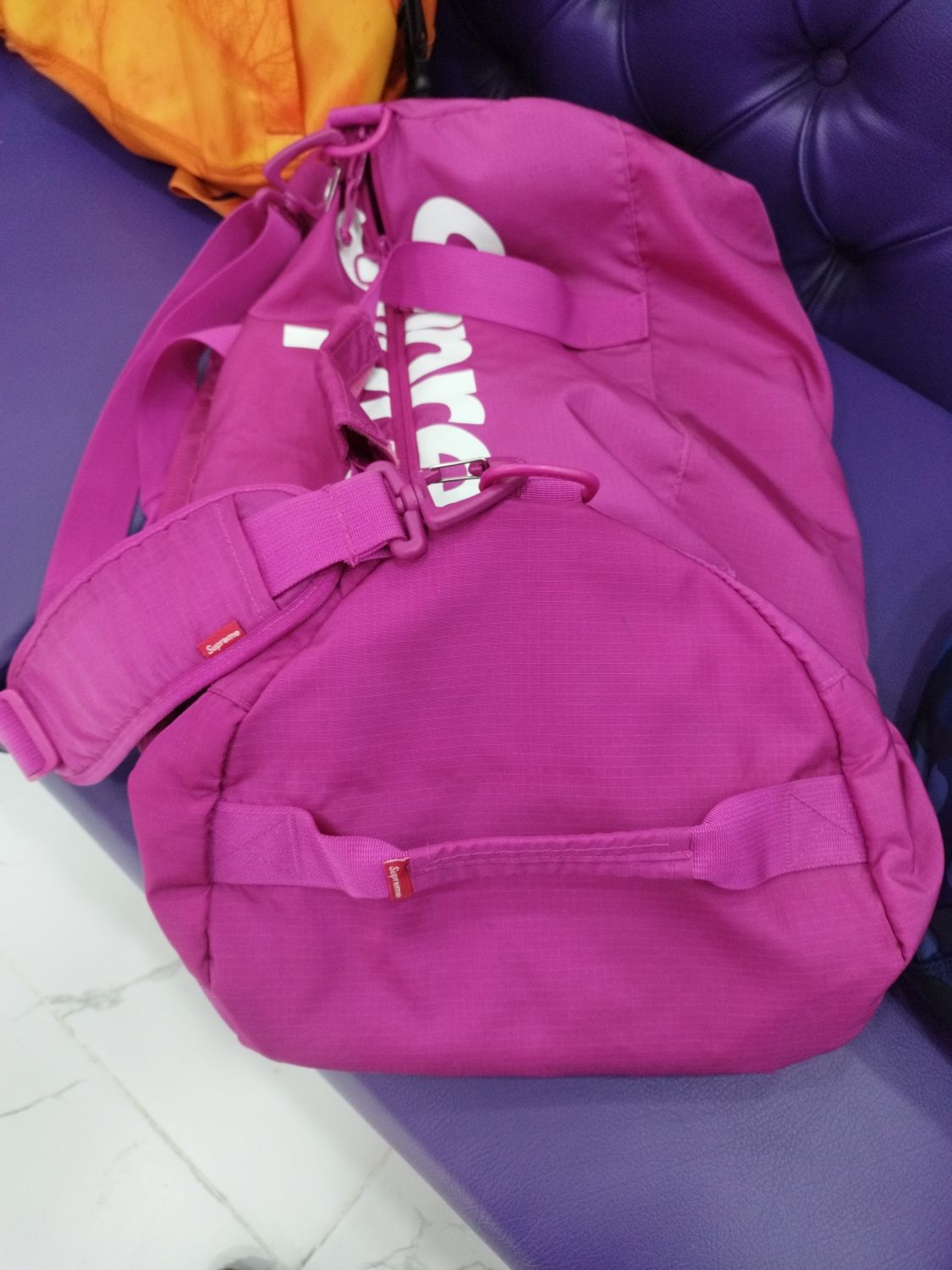 Supreme Duffle Bag FW21 Purple