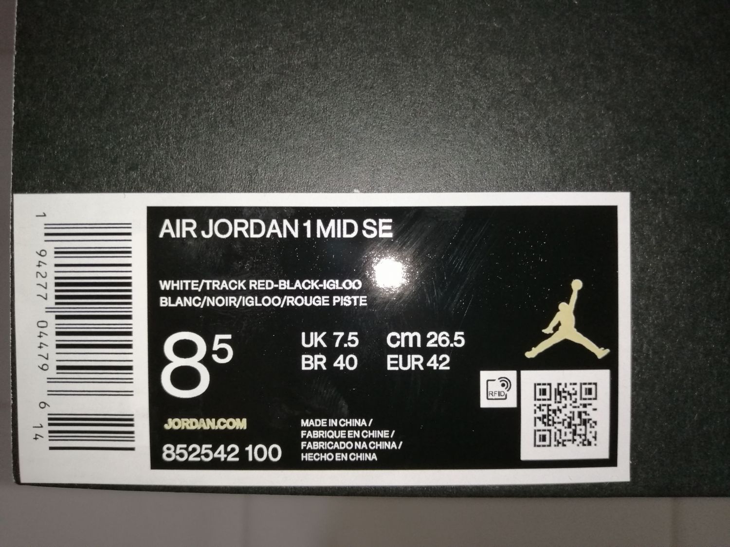 Jordan 1 Mid SE Union Black Toe | AfterMarket