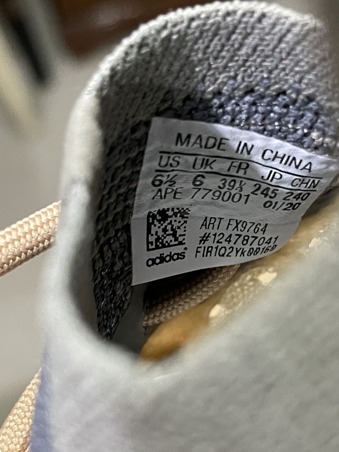 Adidas yeezy boost online tag