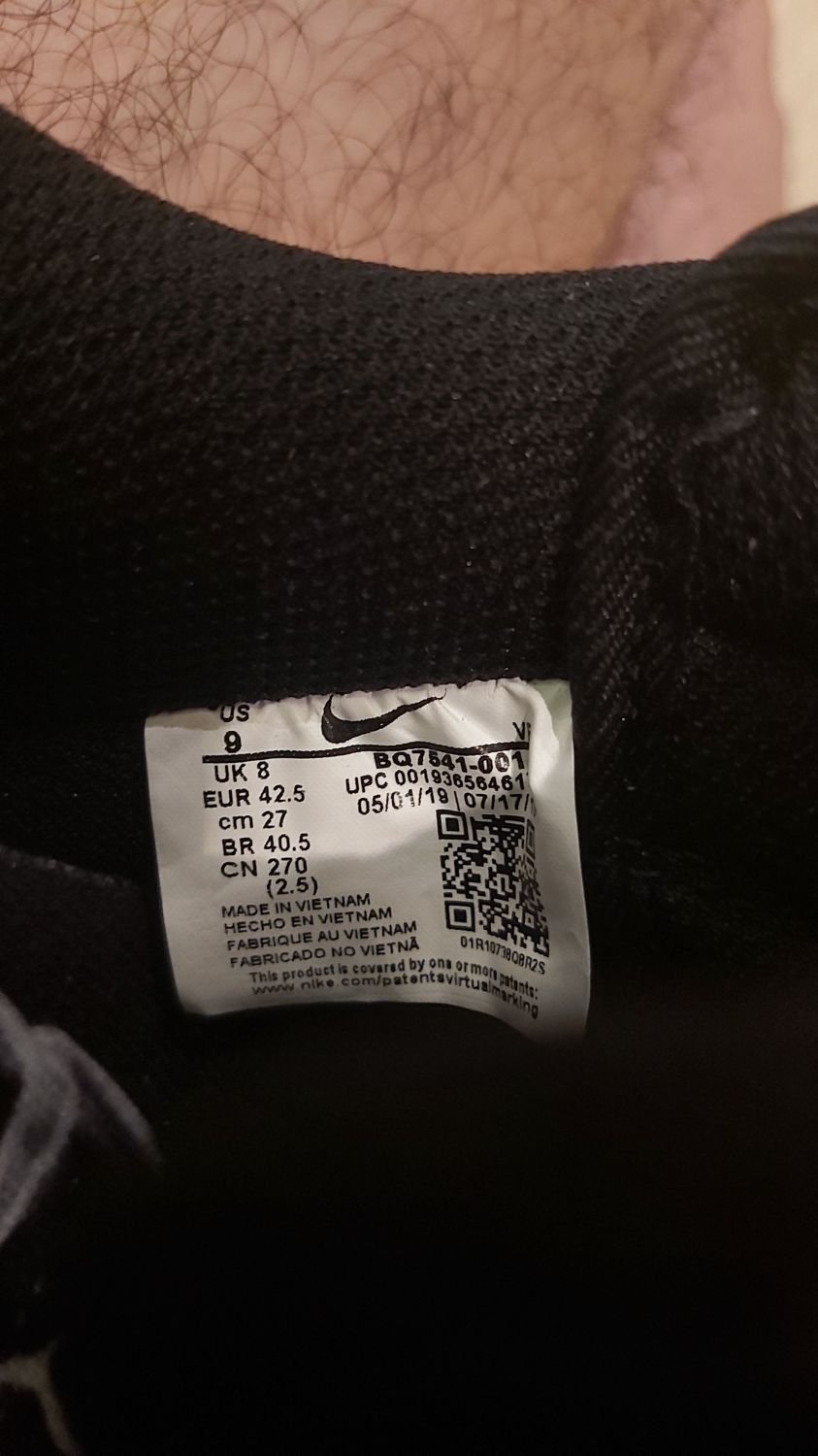 Black air force 1 size 2.5 outlet