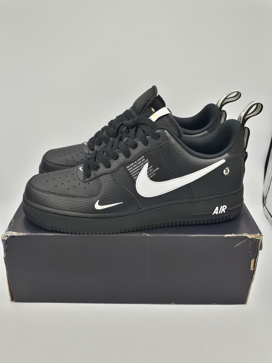 Nike Air Force 1 Low Utility Black White | AfterMarket