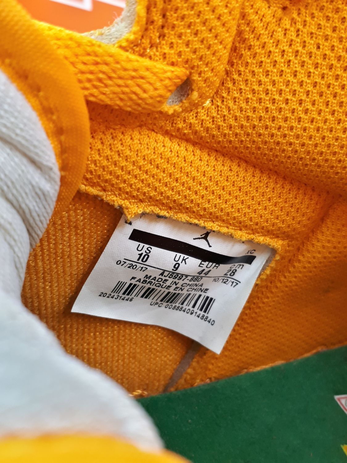 Jordan 9 gatorade hot sale
