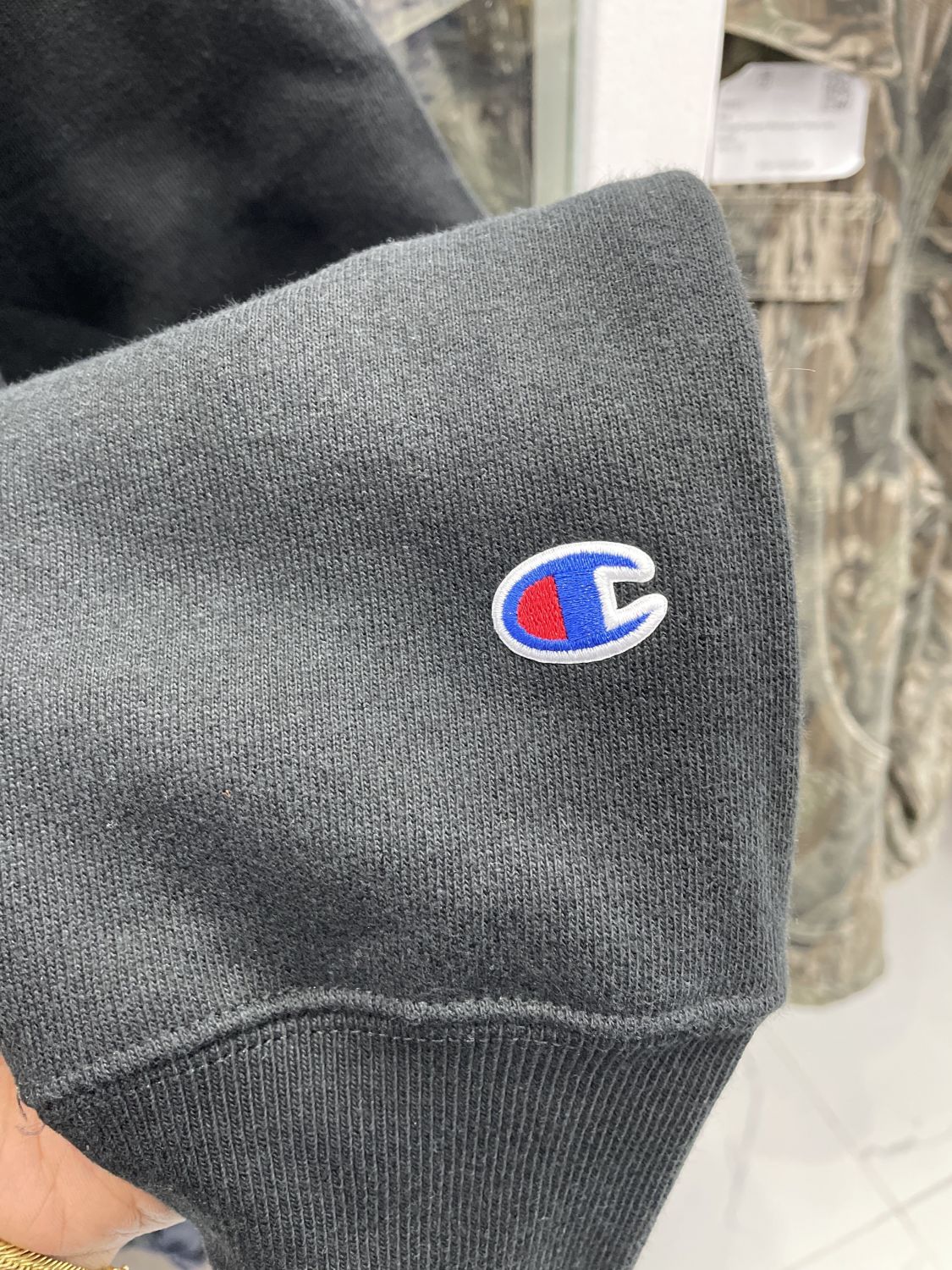 Champion hoodie original online vs fake