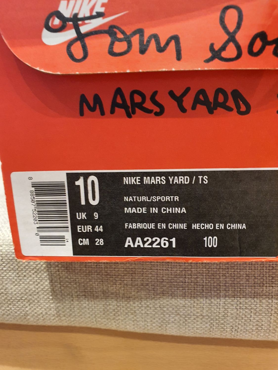 Nike mars yard on sale box