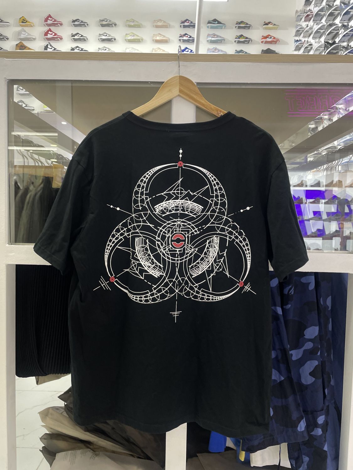 Fragment X Clot Black Tee | AfterMarket