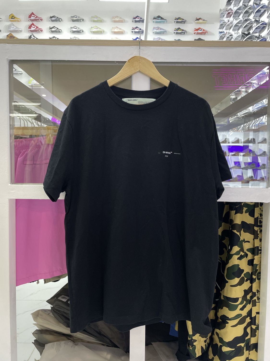 Off White Spring Summer 2019 Black Tee | AfterMarket