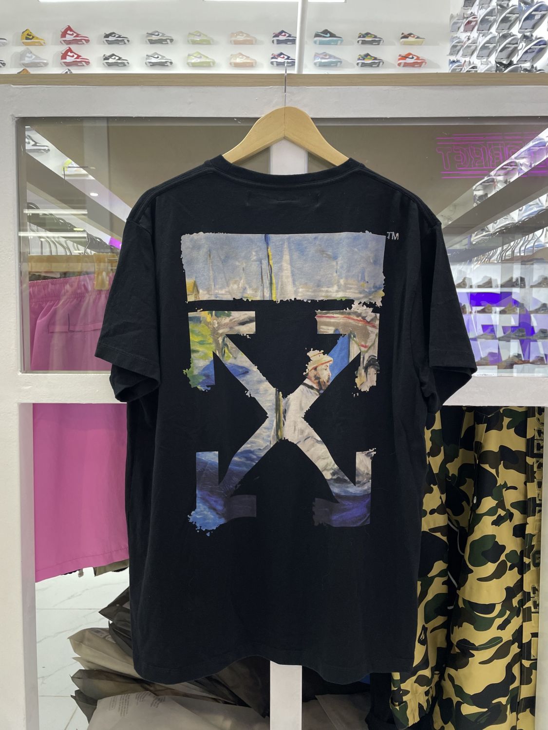 Off White Spring Summer 2019 Black Tee AfterMarket