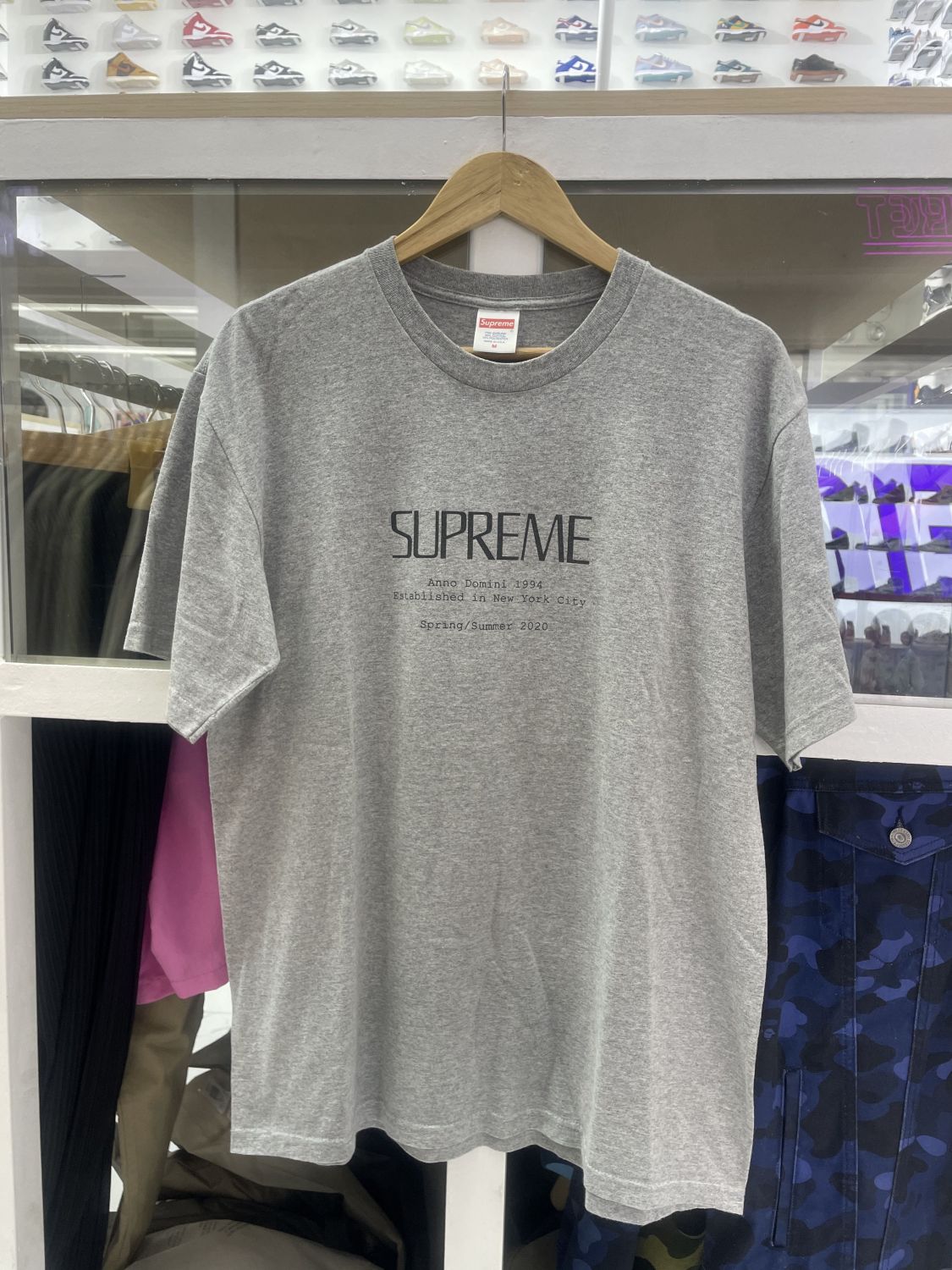 Supreme Grey Tee | AfterMarket