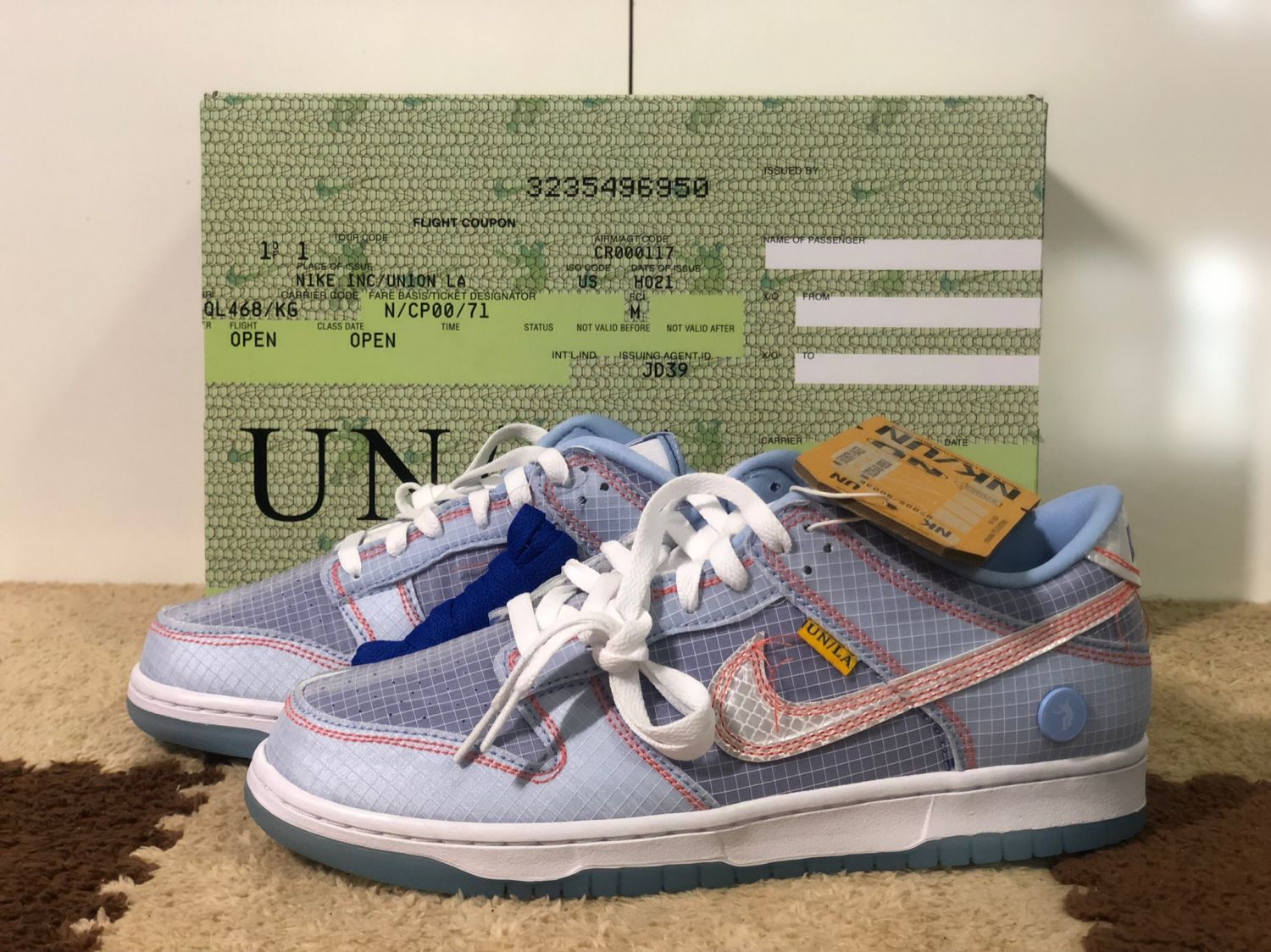 Nike Dunk Low Union Passport Pack Argon | AfterMarket