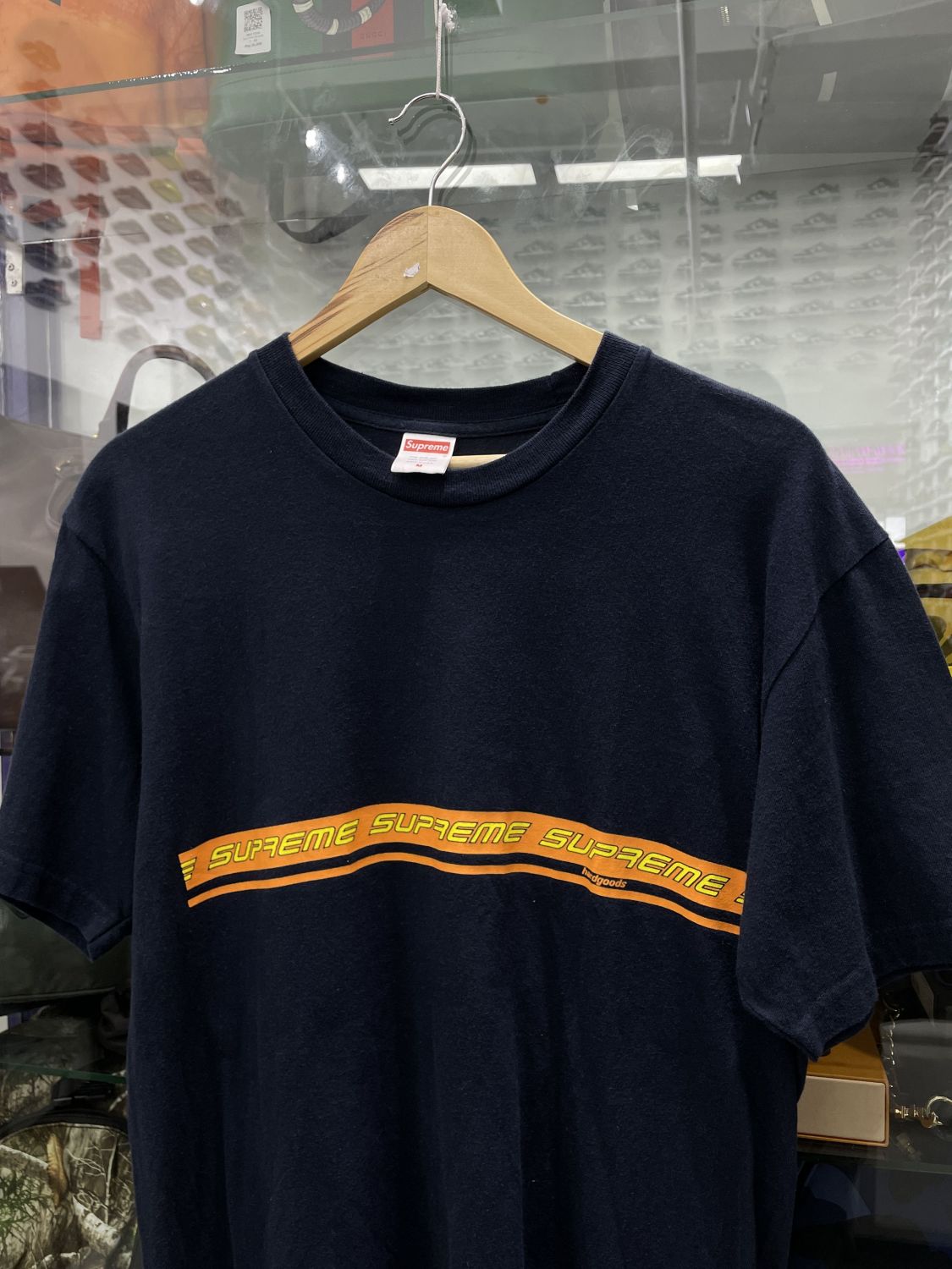 Supreme Hard Goods Navy Blue Tee AfterMarket