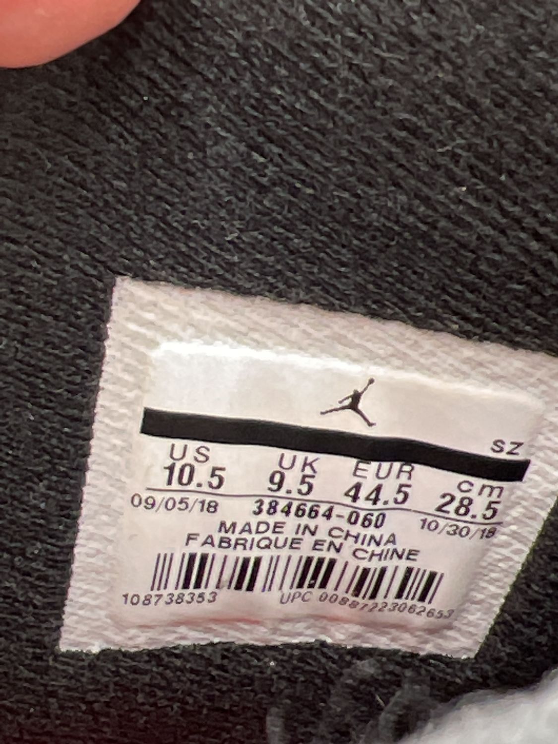 Jordan 6 Retro Black Infrared 2019 AfterMarket