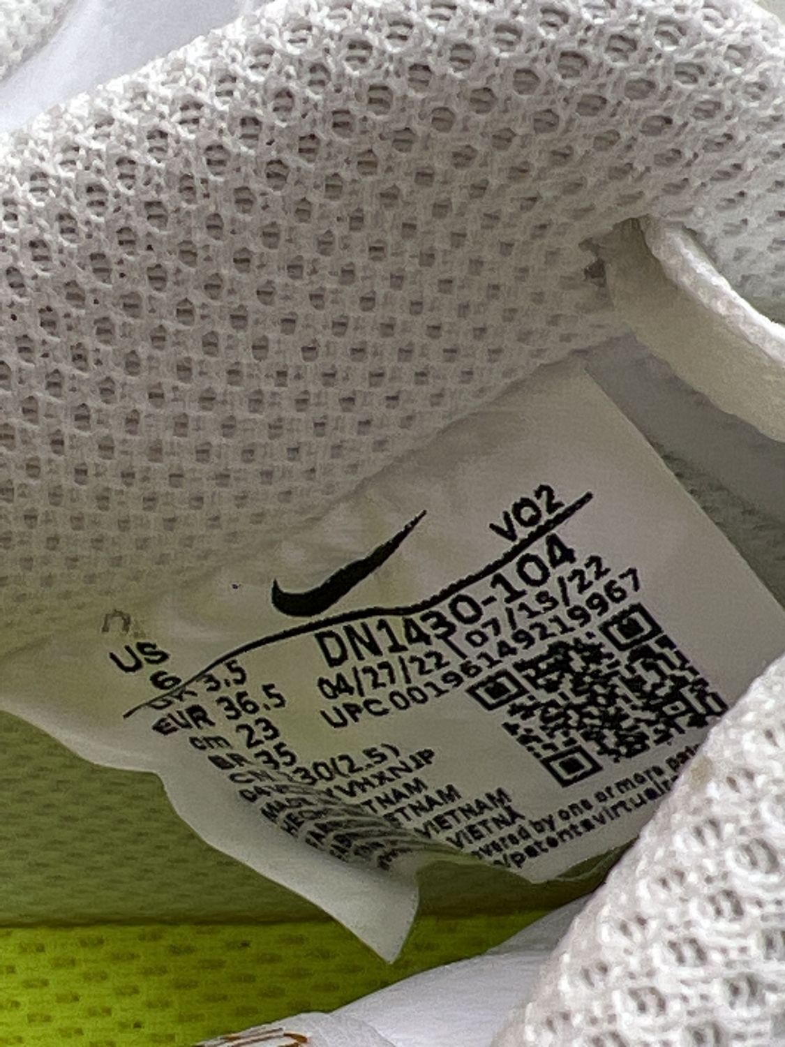 Nike zoom vo2 clearance