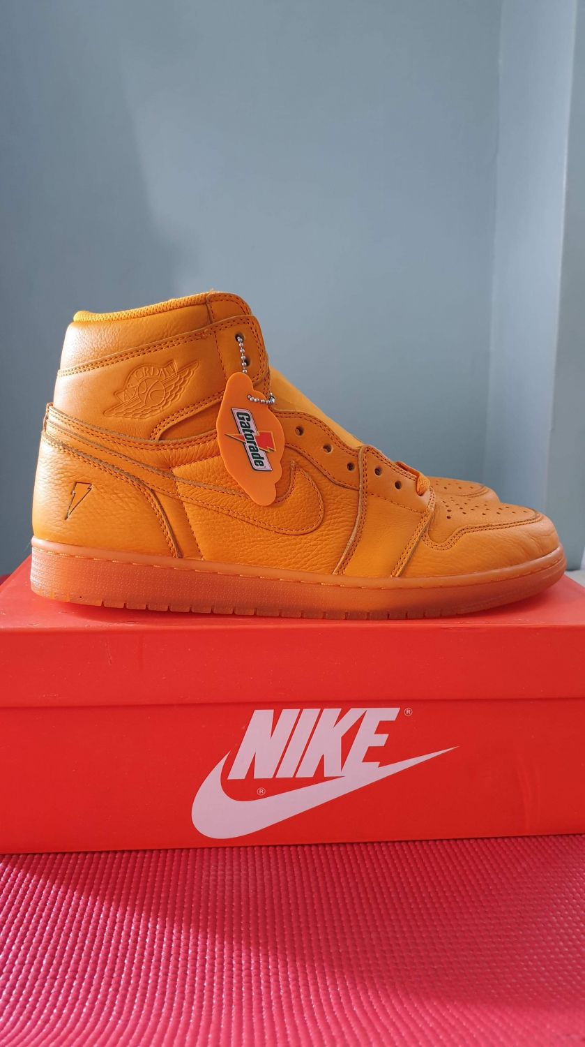 orange gatorade jordan 1