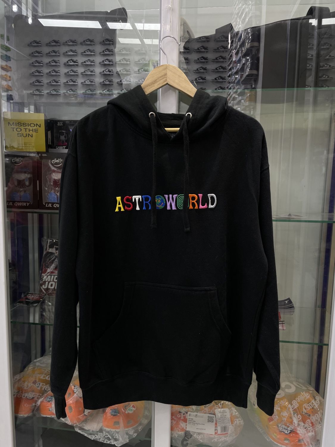 Cactus Jack Astroworld Wish You Were Here Black Hoodie | AfterMarket