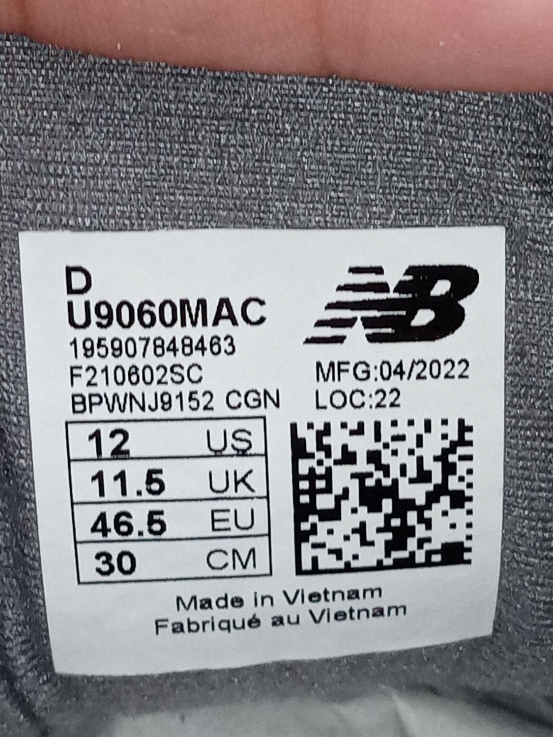 New Balance 9060 Sea Salt AfterMarket