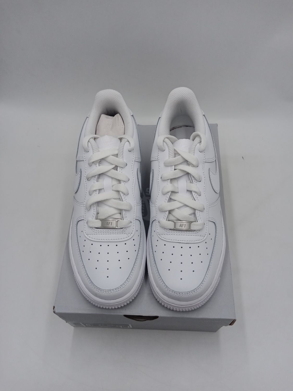 Nike Air Force 1 Low LE Triple White GS AfterMarket