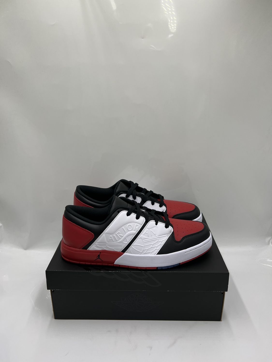 Jordan Nu Retro 1 Low Varsity Red Black | AfterMarket