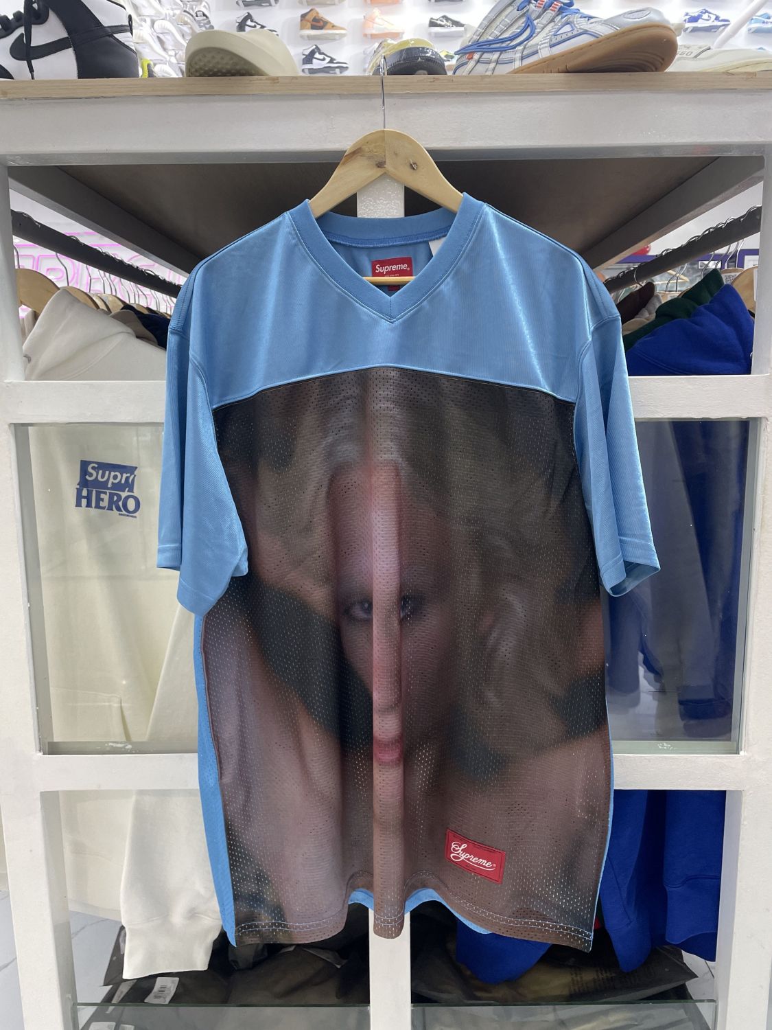 Supreme Gummo Football Top Light Blue | AfterMarket