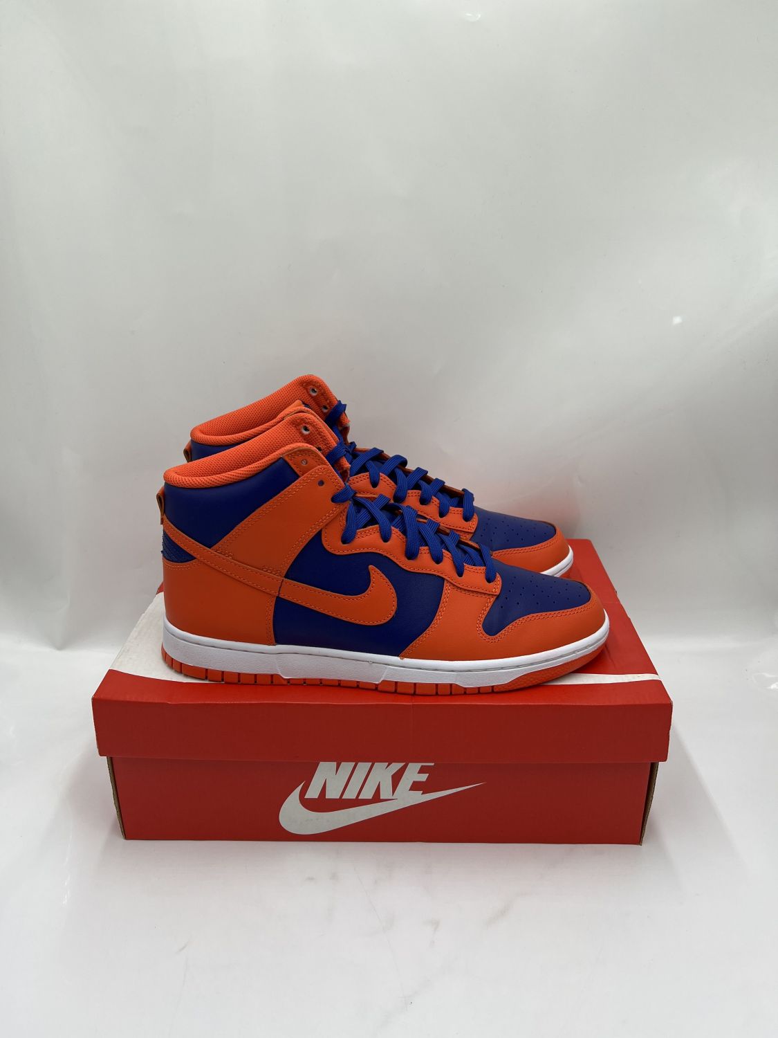 nike dunk high knicks
