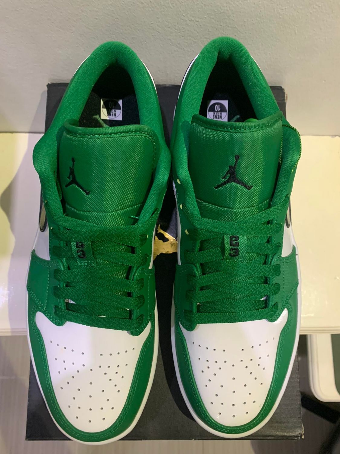 Jordan 1 clearance low cut green