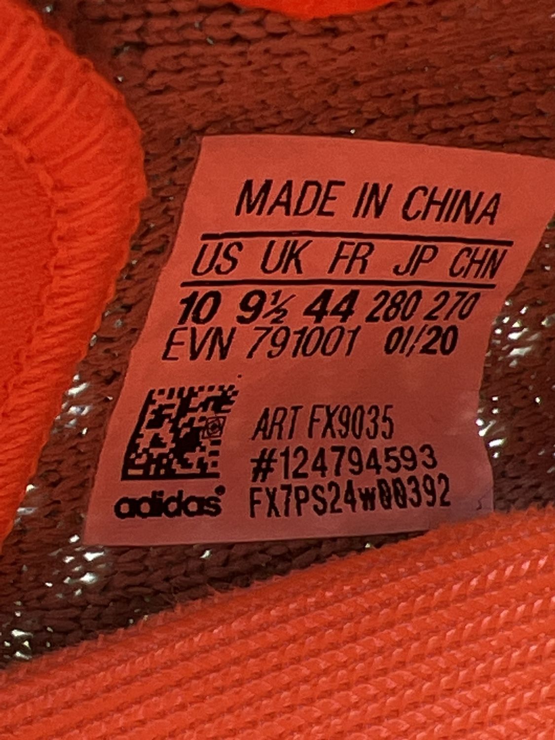 Size discount adidas yeezy